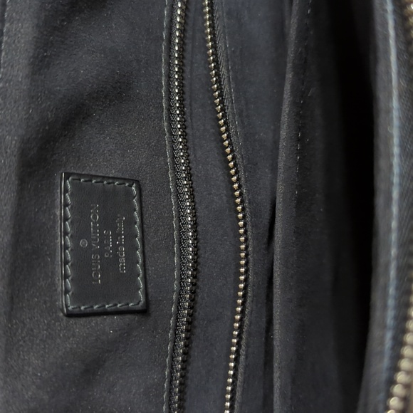 Cobalt Damier Tote Shoulder Bag. LOUIS VUITTON - Picture 7 of 14